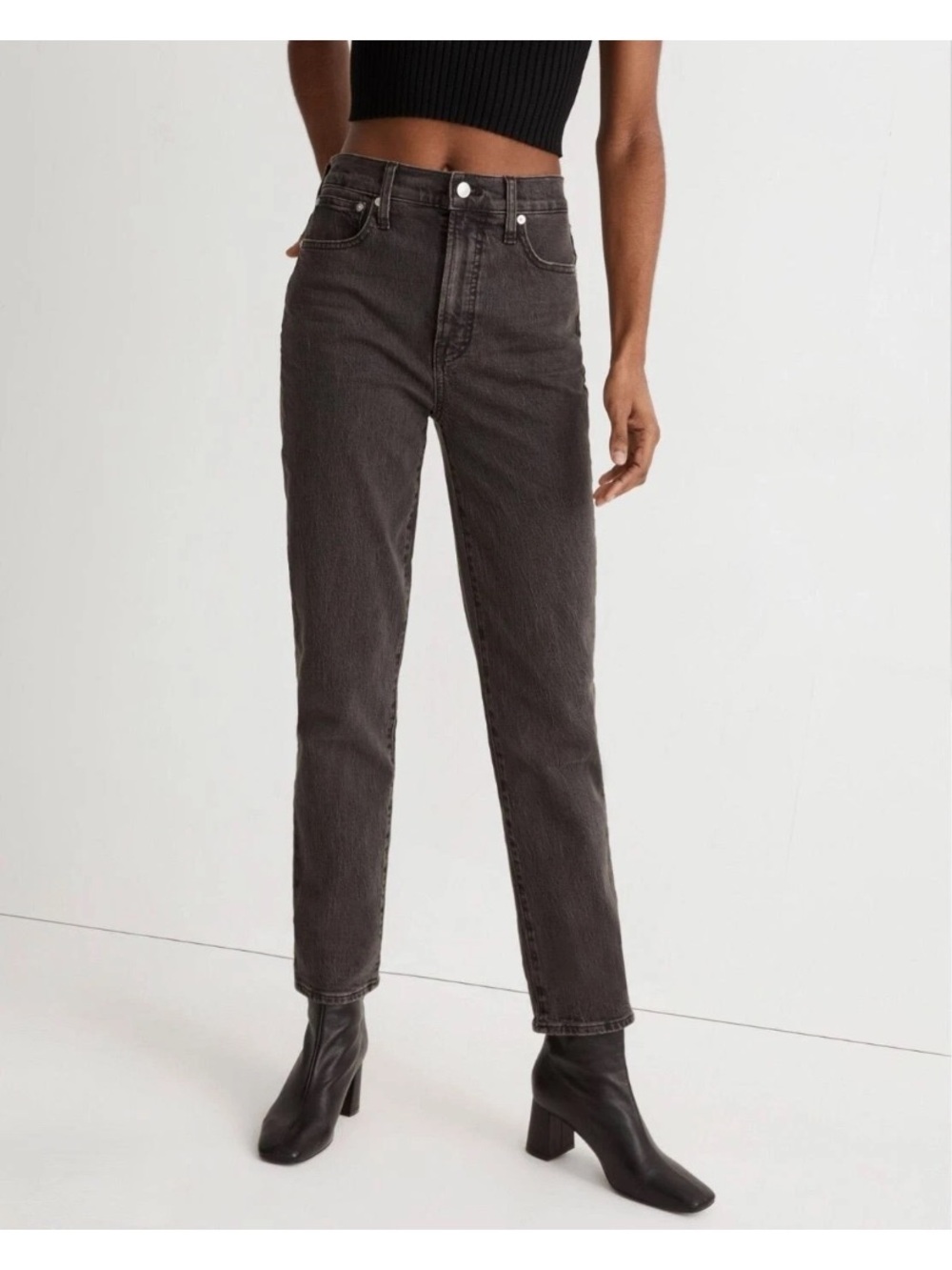 Madewell The Perfect Vintage Jean Lunar Wash Size 27 Preowned Style MD711